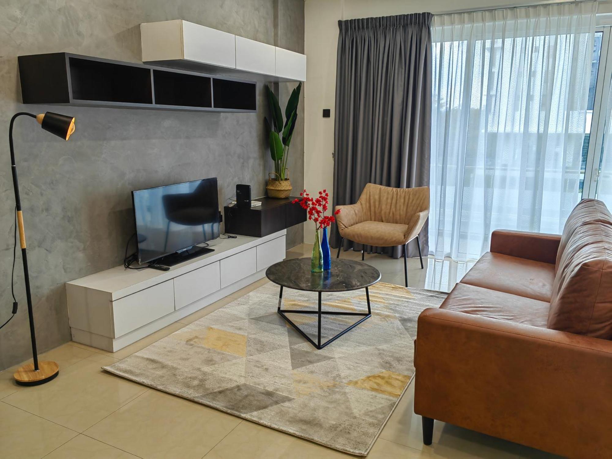 500mbps Internet Executive 3-bedroom Next To Trx Tower Pangsapuri